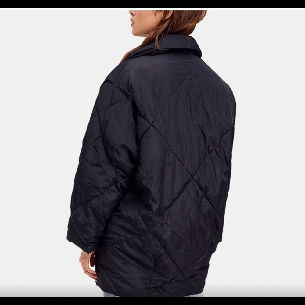 Free People Black Puffer